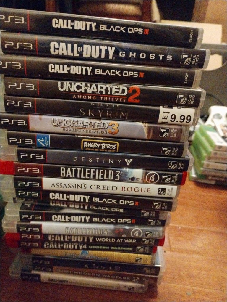 SONY PLAYSTATION 3 GAMES $5 EACH