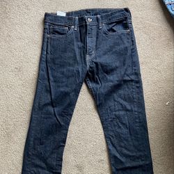 MENS LEVIS SKINNY FIT JEANS SIZE 32 x 32 NEW