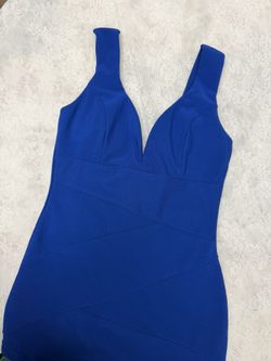 Esmerald Sundae  Mini Blue Dress