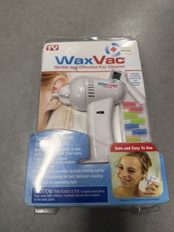 WaxVac Gentle And Effective Ear Cleaner As Seen On TV NIP New