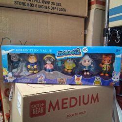 ZOOTOPIA FIGURES 