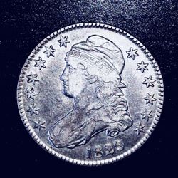 1829 Capped Bust Half Dollar 