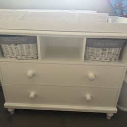 Wood Changing Table 