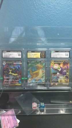 Grades Pokemon cards