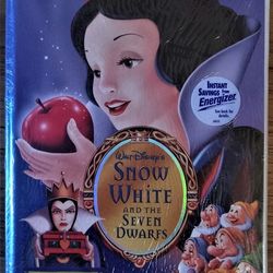 Snow White and the Seven Dwarfs Platinum Edition VHS Clamshell Shrinkwrap 