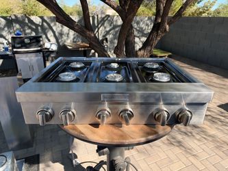 Kitchen Aid 6 Burner Range