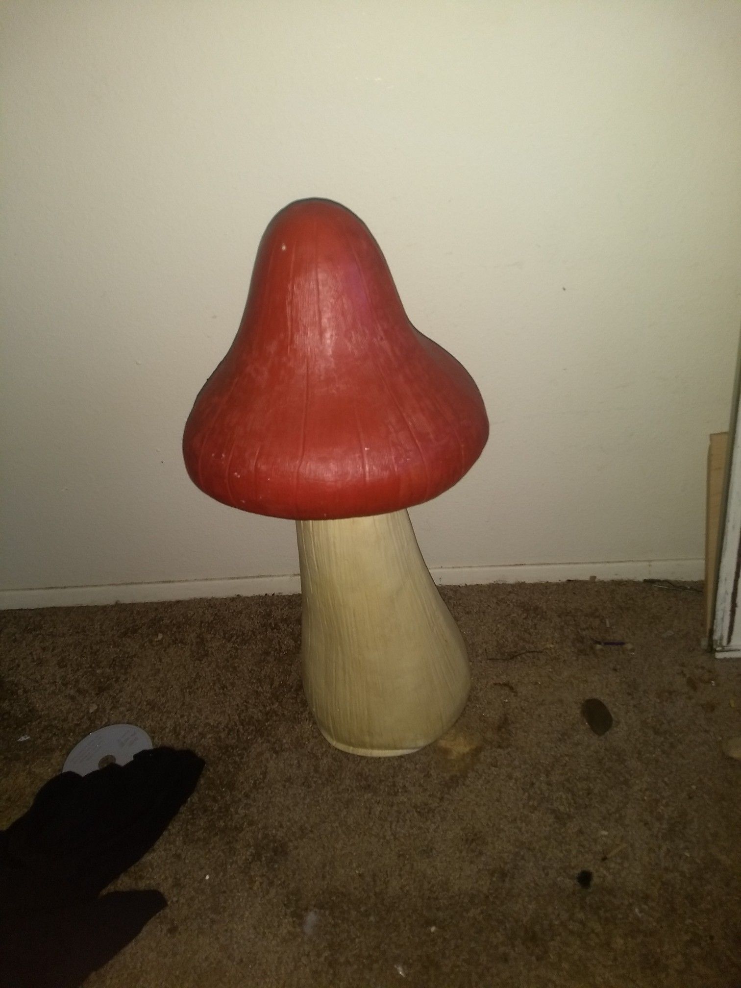 Mushroom statue