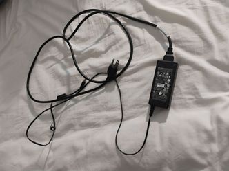 Black AC Power Adapter with Cable