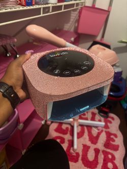 Lavinda pink uv lamp cordless