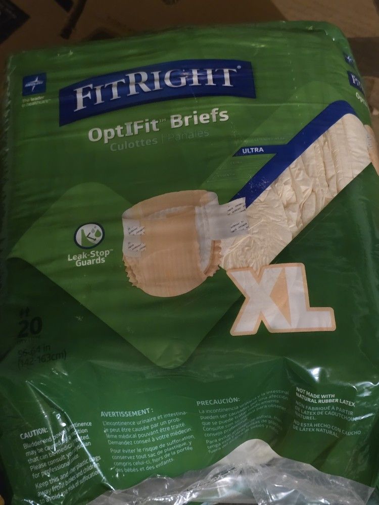 XL Adult "Depends" Free