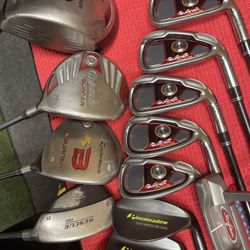 Taylormade Golf Club For Man Right Hand With Putter And Taylormade Kick Stand Golf Bag Includes Ready To Play 🔥🔥🔥