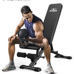 Weight Bench, Adjustable Strength Training