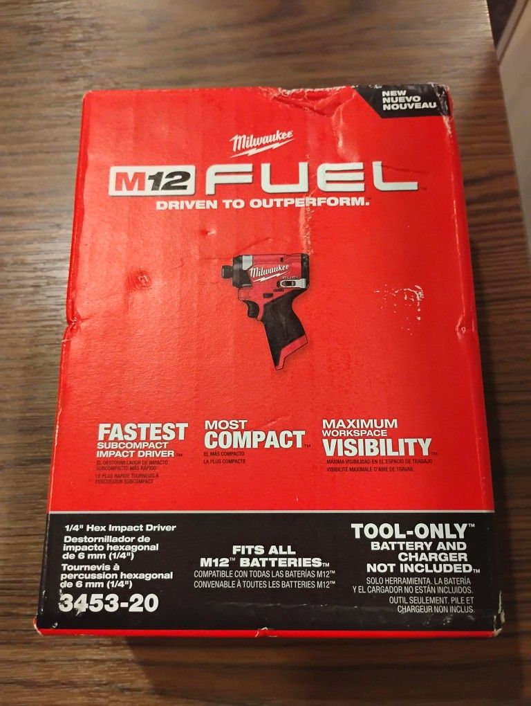 M12 Milwaukee Impact Driver