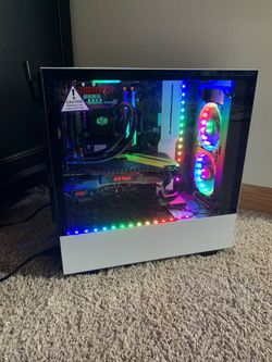 Water cooled gaming pc