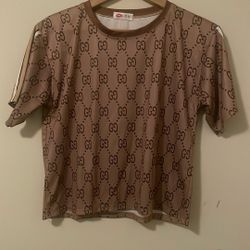 T-shirt And Sweatshirt Set With Gg Design, Soft And Silky Fabric For Women’s 