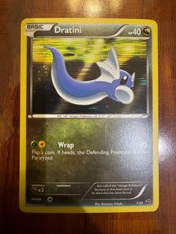 Pokemon Dratini 1/20 Dragon Vault Horizontal Holo 2012 NM/M PACK FRESH 💦