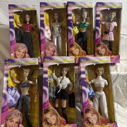 Britney Spears Assorted Dolls 1999. Lot of 7