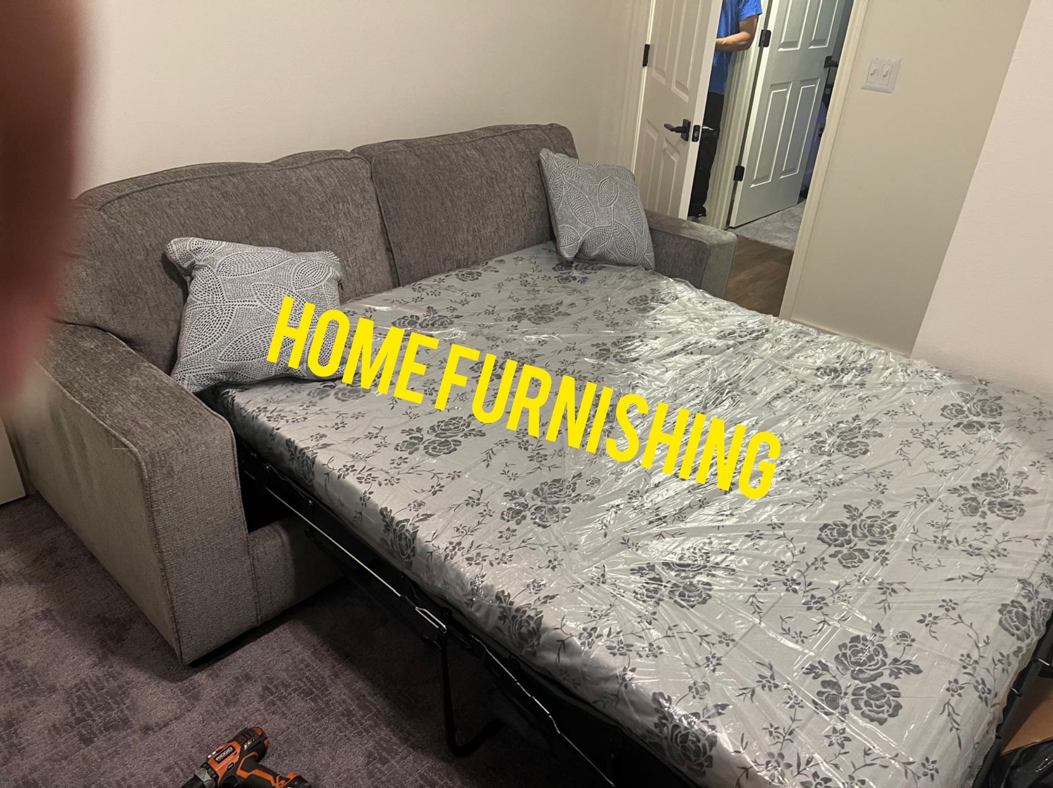 Furniture, sofa, bed, queen, size