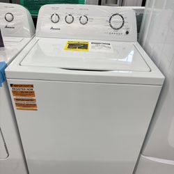 Amana 3.8 cu. ft. Top Load Washer in White with High-Efficiency Agitator