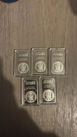 Apmex Silver Bar