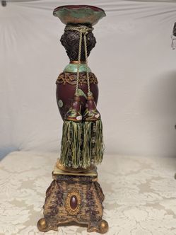 Wonderful candlestick with tassels