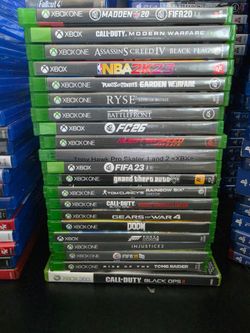 JUEGOS DE XBOX 100$