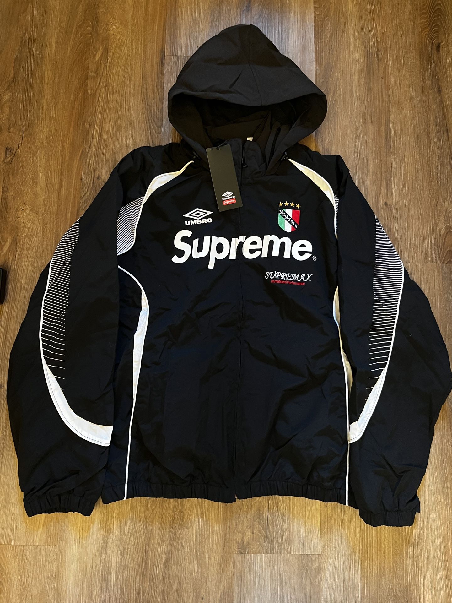 supreme x umbro windbreaker