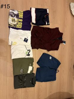 Men's Clothing Bundle - Polo Ralph Lauren, Uniqlo, Reebok, pick up in temple city