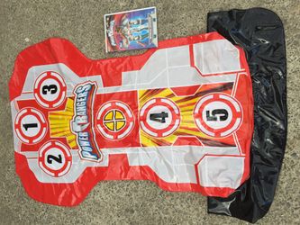 Power Rangers blow up punching bag with training video