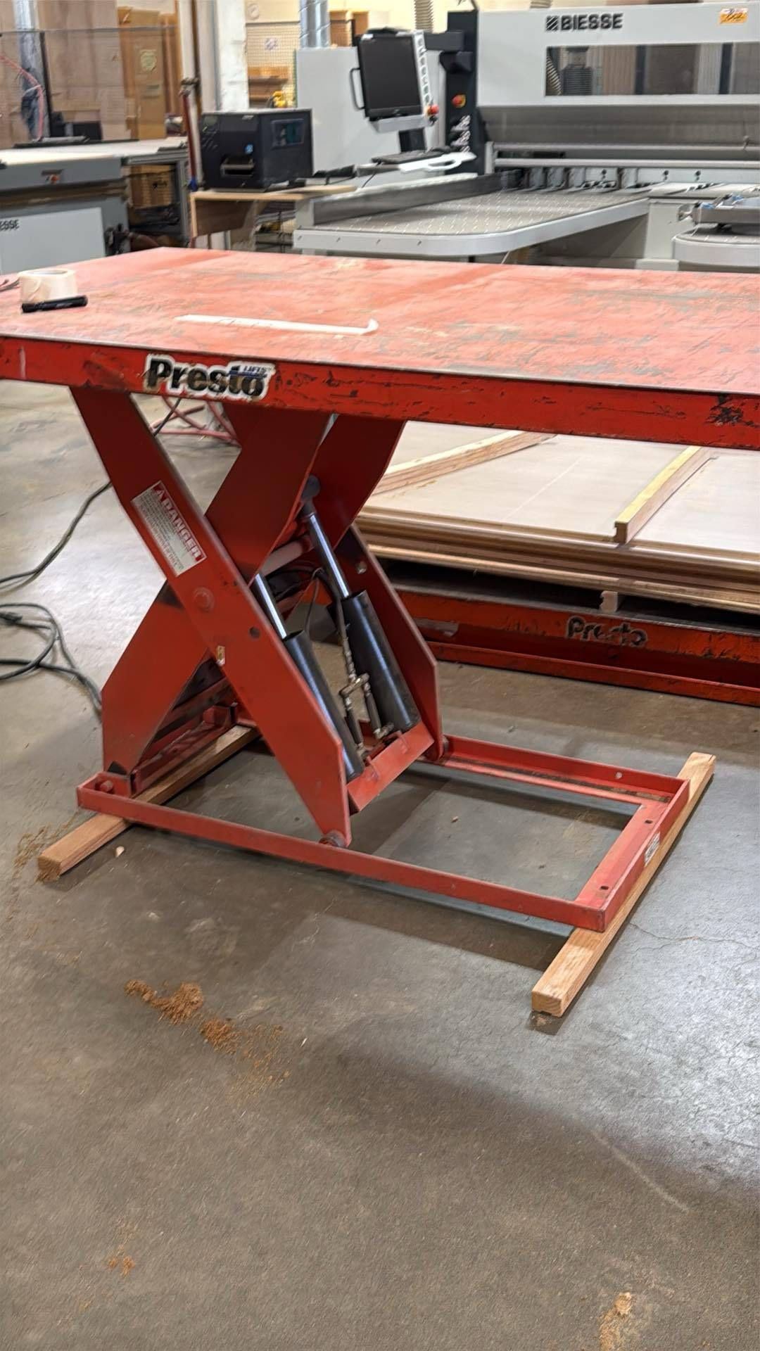 Presto Scissor Lift 110v