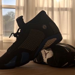 Supreme x Air Jordan 14 Retro 'Black Varsity Royal'