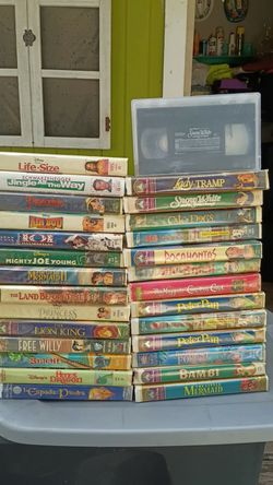 VHS tapes