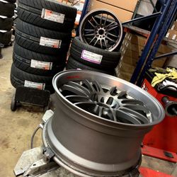 Volk Racing RE30 Clubsport with BRAND NEW Hankook RS4