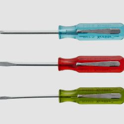 Vintage Xcelite Pocket Clip Screwdrivers
