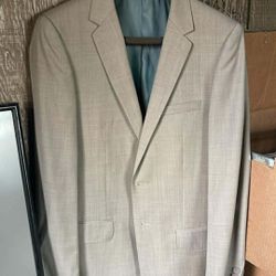 GIORGIO ARMANI 2-piece 97% WOOL 3% Cashmere Suit Pant Inseam 31 Chest 36R