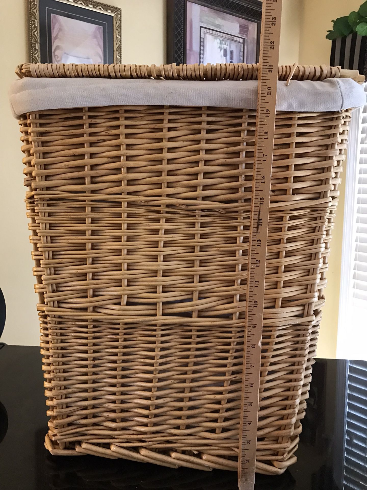 Laundry Wicker basket 