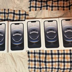 iPhone 16e Retail Box ONLY x5 Plus Paper Packaging Booklet