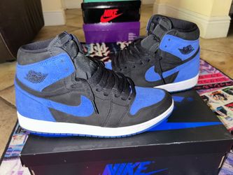 Size 11 Air Jordan 1 “Royal Reimagined” Used OG box