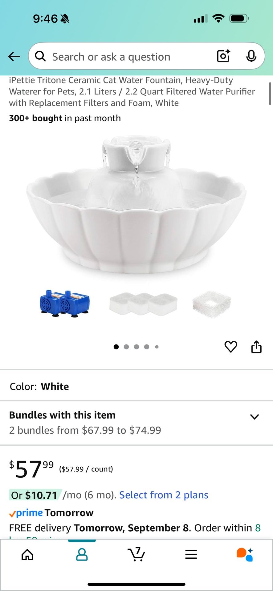 Pet Water Fountain