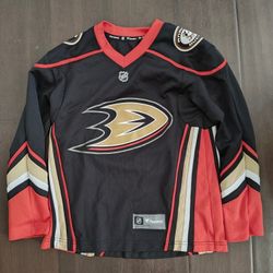 Licensed Anaheim Ducks NHL Youth Jersey Small Medium