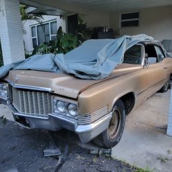 1970 Cadillac Deville Parts Or Restore 