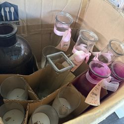 Box Random Glass For Centerpieces 