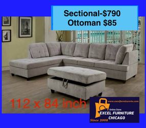 BRAND NEW -Free Delivery. Sectional, Sofa , Couch 