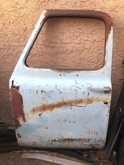 1953, 54, 55 ford f100 doors hood and rear fender