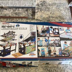 12-in-1 Multiple game table