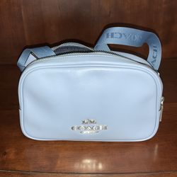 Coach Mini Jamie Camera Bag – Powder Light Blue – Sweet, Compact, & Utterly Adorable!