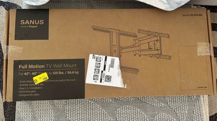 Brand new Sanus full motion TV mount OLF22-B2