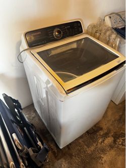 Washer and dryer good condition both