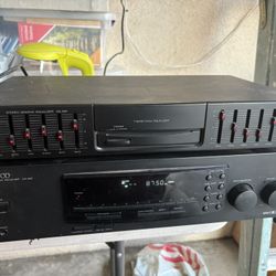 Am Fm Receiver Kr-597 And Equalizer Le-597