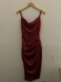 Burgundy Cocktail Dress XS.
